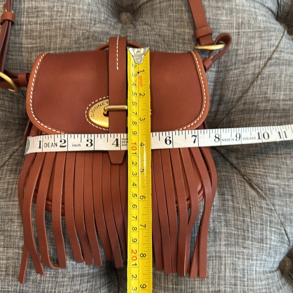 Dooney & Bourke Bag Lulu Fiona Fringe Crossbody - Picture 17 of 17